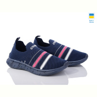 Кроссовки Progress Гіпаніс Д301 синій з малиновою смужкою