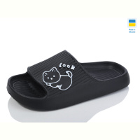Шлепки Lot Shoes N104 чорний