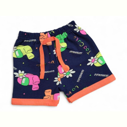 Шорты Kids-modnik 4838 синьо-помаранчевий