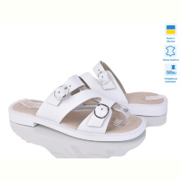 Шлепки Prime-Opt Paradize 302-8 белый