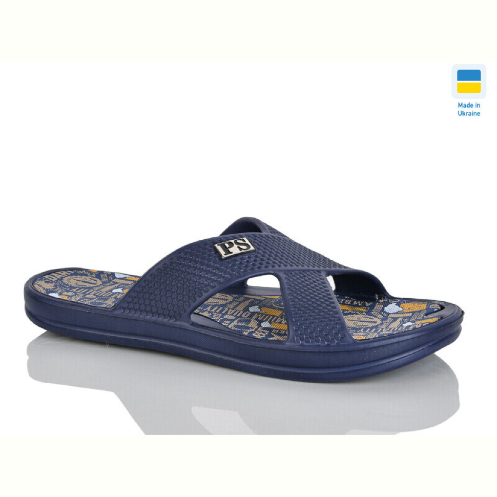 Шлепки Крок 227 синій