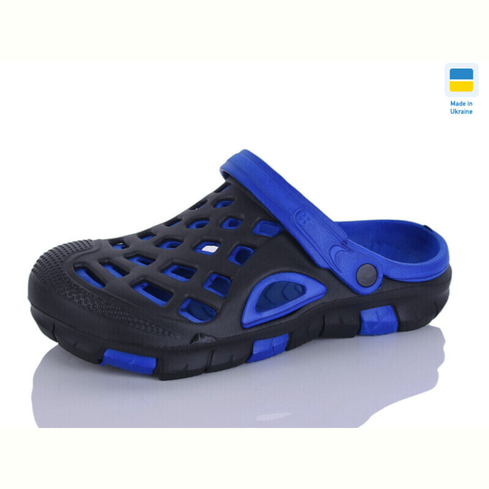 Кроксы SANLIN 2 308 чорно-синій