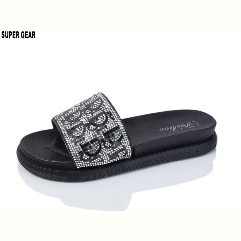 Шлепки Super Gear C888 black