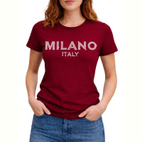 Футболка Riza 266 бордовий