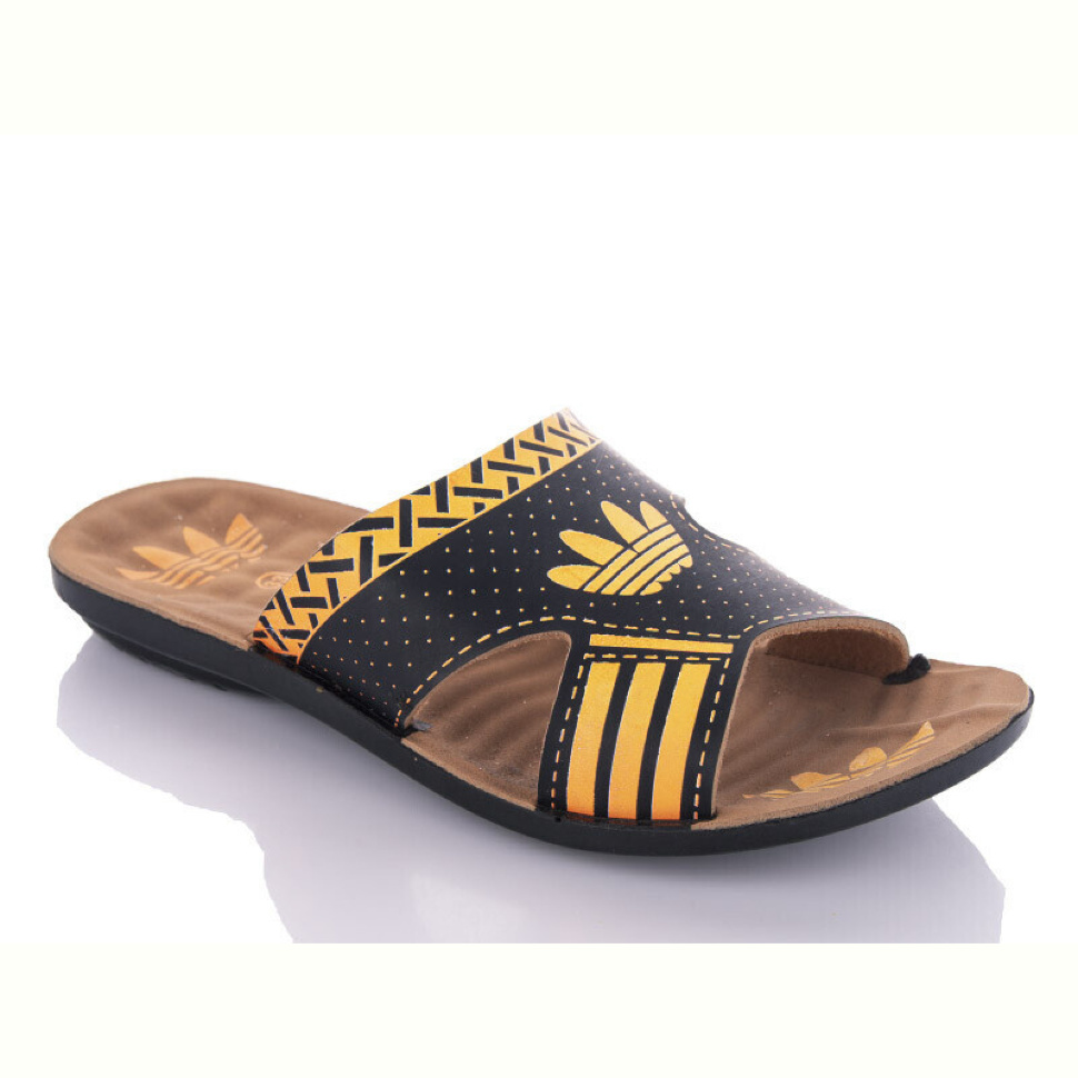 Шлепки DeMur K26-Adik black-orange (30-35)