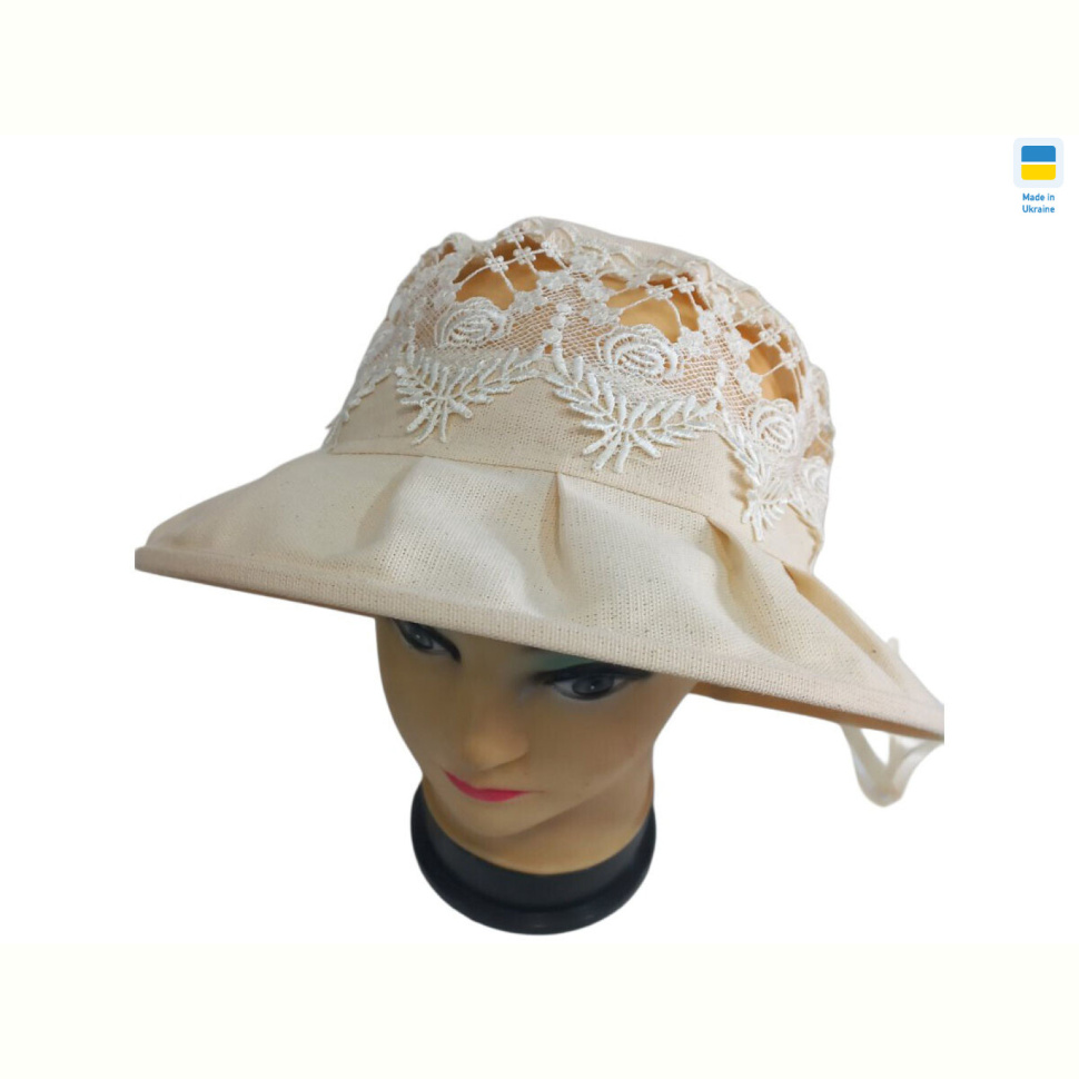 Шляпа Mabi 0907 бежевий