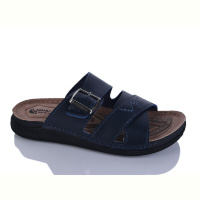 Шлепки Oscar 01-13 синій к.