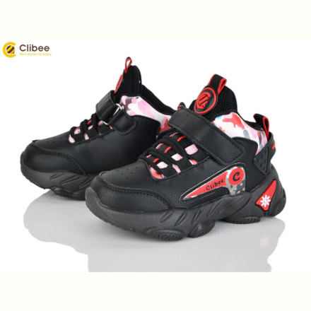 Кроссовки Clibee E79 black-red