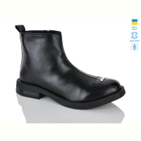 Ботинки Sali 618 чорний к. демі