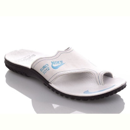 Шлепки DeMur MN white-blue P