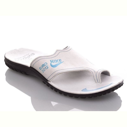 Шлепки DeMur MN white-blue P