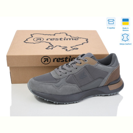 Кроссовки Restime JM024369 grey