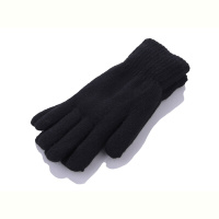 Перчатки Королева W12 чол хутро black