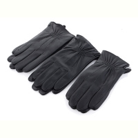 Перчатки RuBi R204М кожзам-махра black