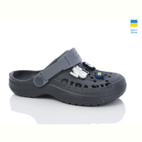 Кроксы DeMur CC009 графіт