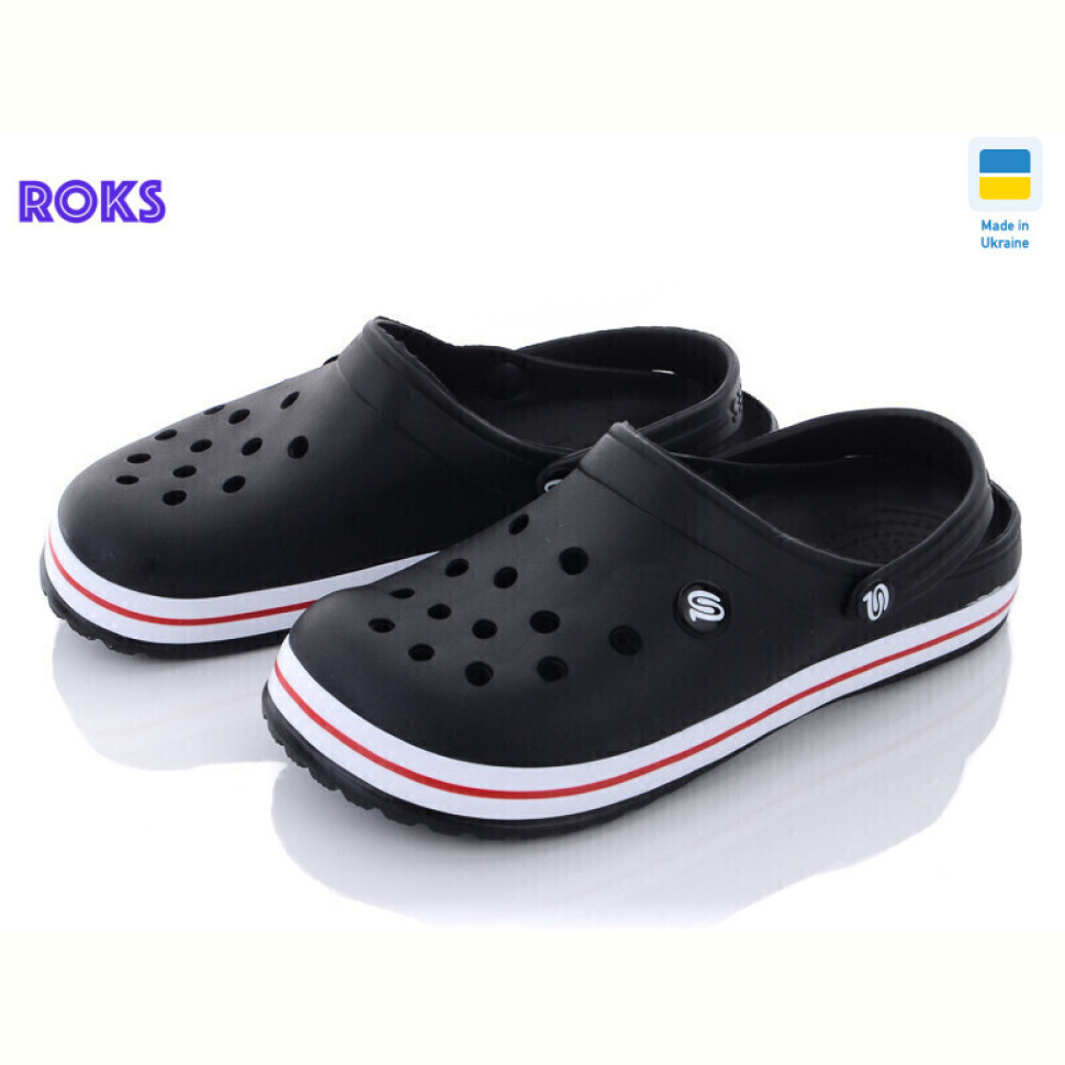 Кроксы Roks 224-1 черн. Кроксы Roks 224-1 черн.