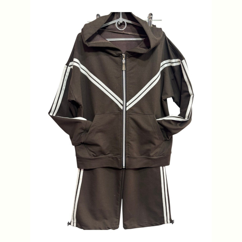 Спортивный костюм Steysi 007-2 brown