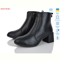 Ботинки QQ&Панда 639-1A чорний
