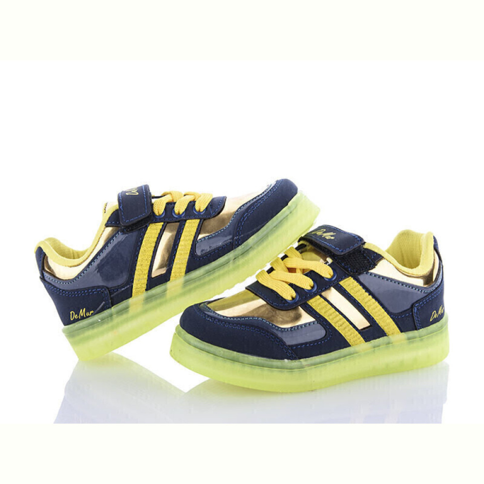 Кроссовки DeMur 2508-10 не світяться 2025