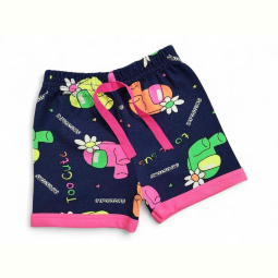 Шорты Kids-modnik 4838 синьо-рожевий