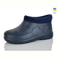 Галоши SANLIN Квітка т.синій