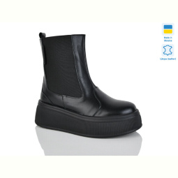 Ботинки Sali 91 чорний к. зима