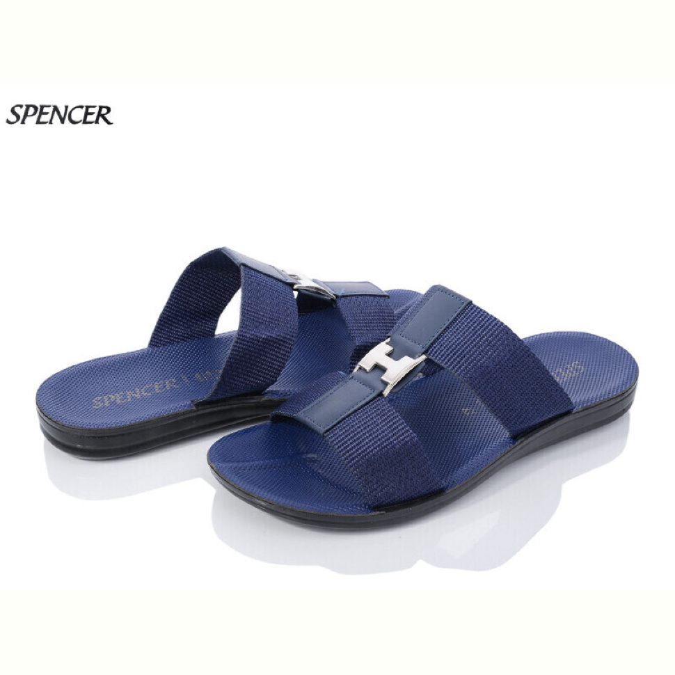 Шлепки Spencer 0304 navy Шлепки Spencer 0304 navy