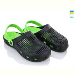 Кроксы SANLIN 2 B302 black-green