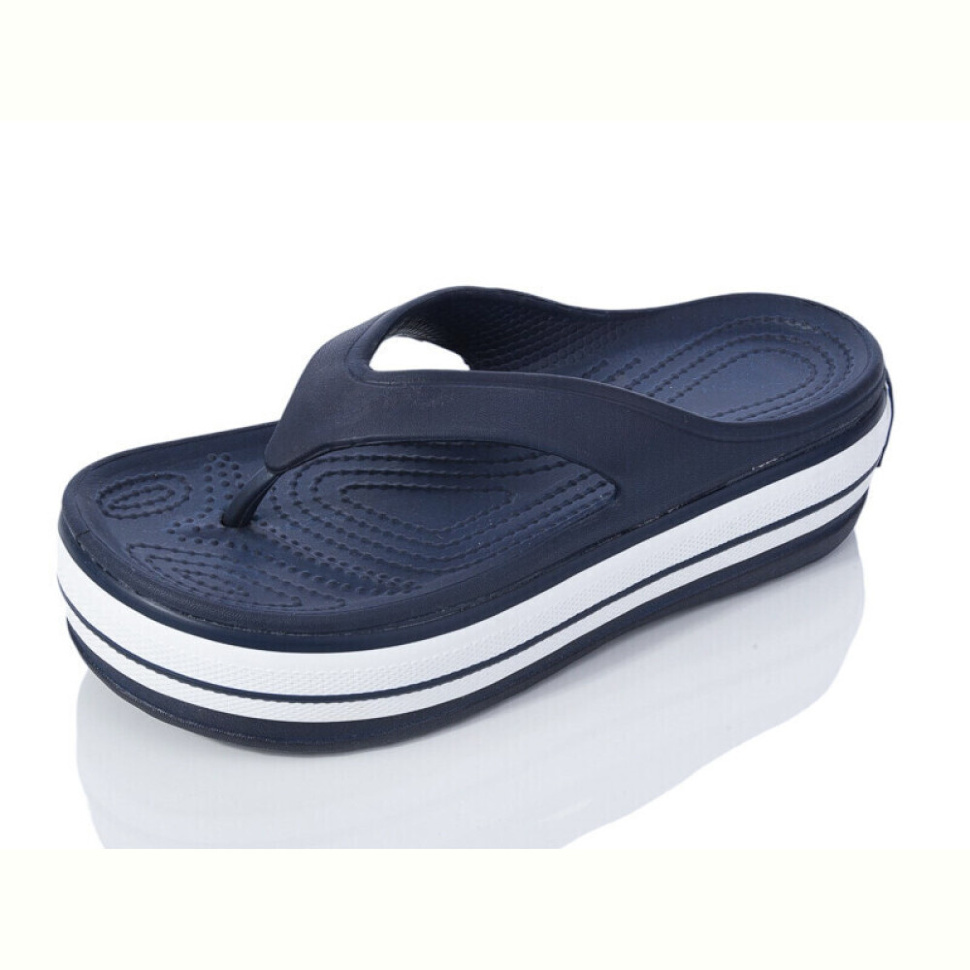 Шлепки Inblue N508 navy-white Шлепки Inblue N508 navy-white