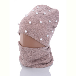 Шапка Red Hat KA306 комплект pink фліс