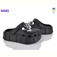 Кроксы Roks 152-16 чорний