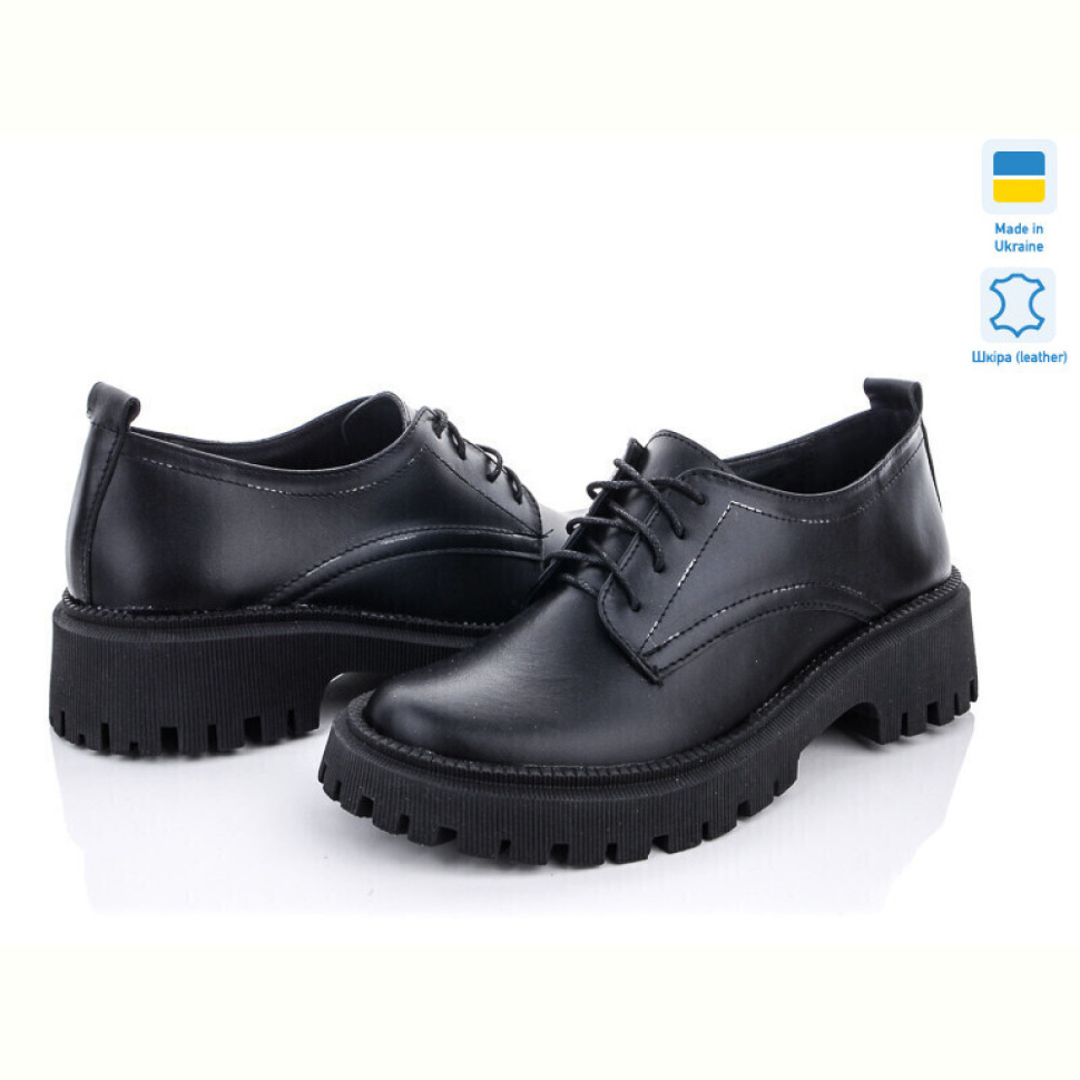 Туфли G-Aira 366 черный кожа