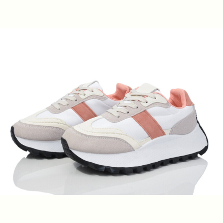 Кроссовки Violeta 20-1050 beige-pink