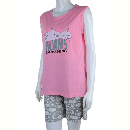 Пижама Obuvok 8499 pink (04083)