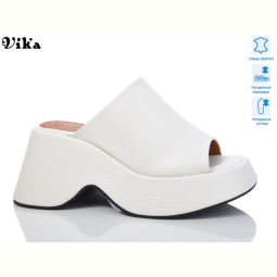 Шлепки Vika DH2888-1 white