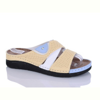 Шлепки Sali-2 203-11 жовтий к.