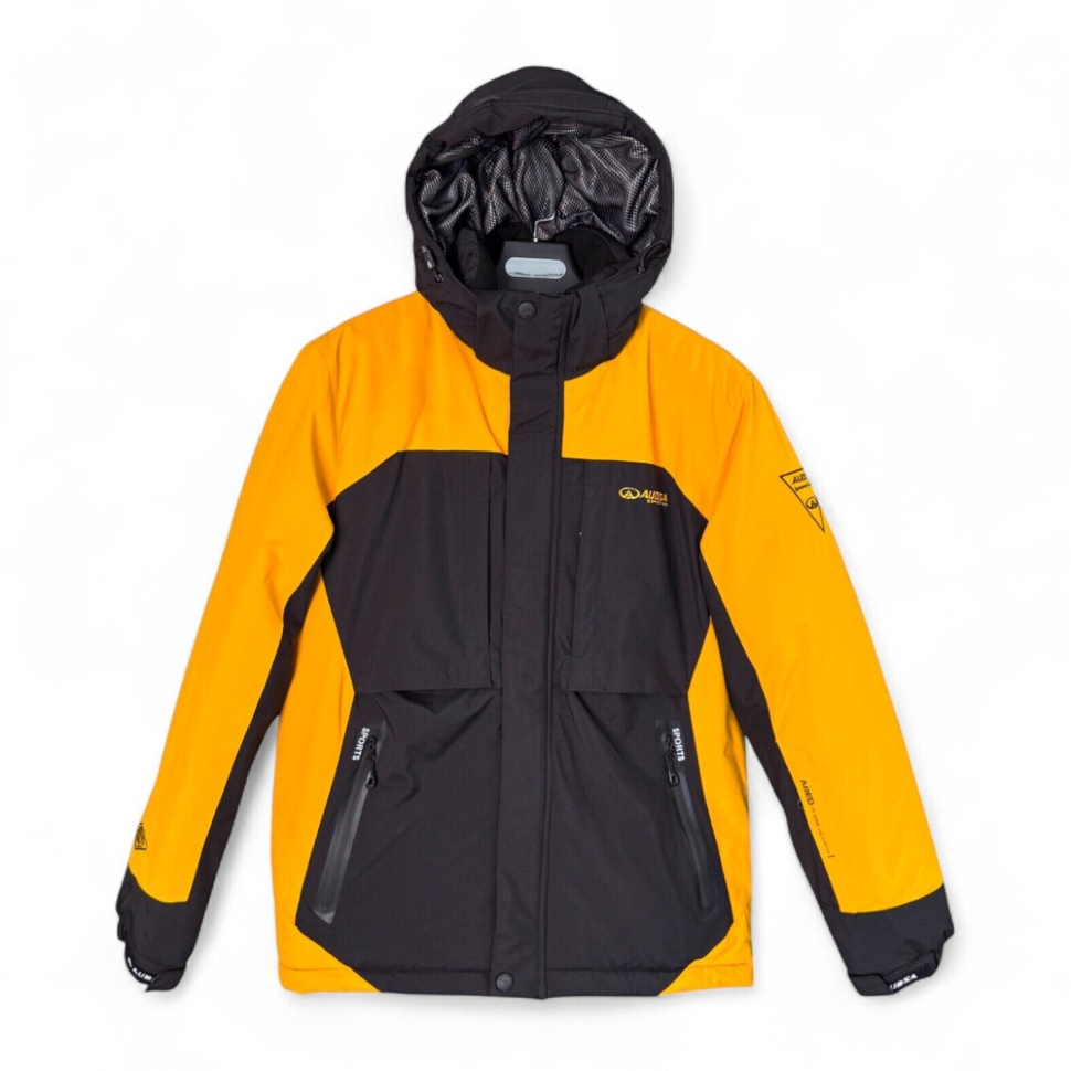 Куртка Audsa A24011-62 black-yellow