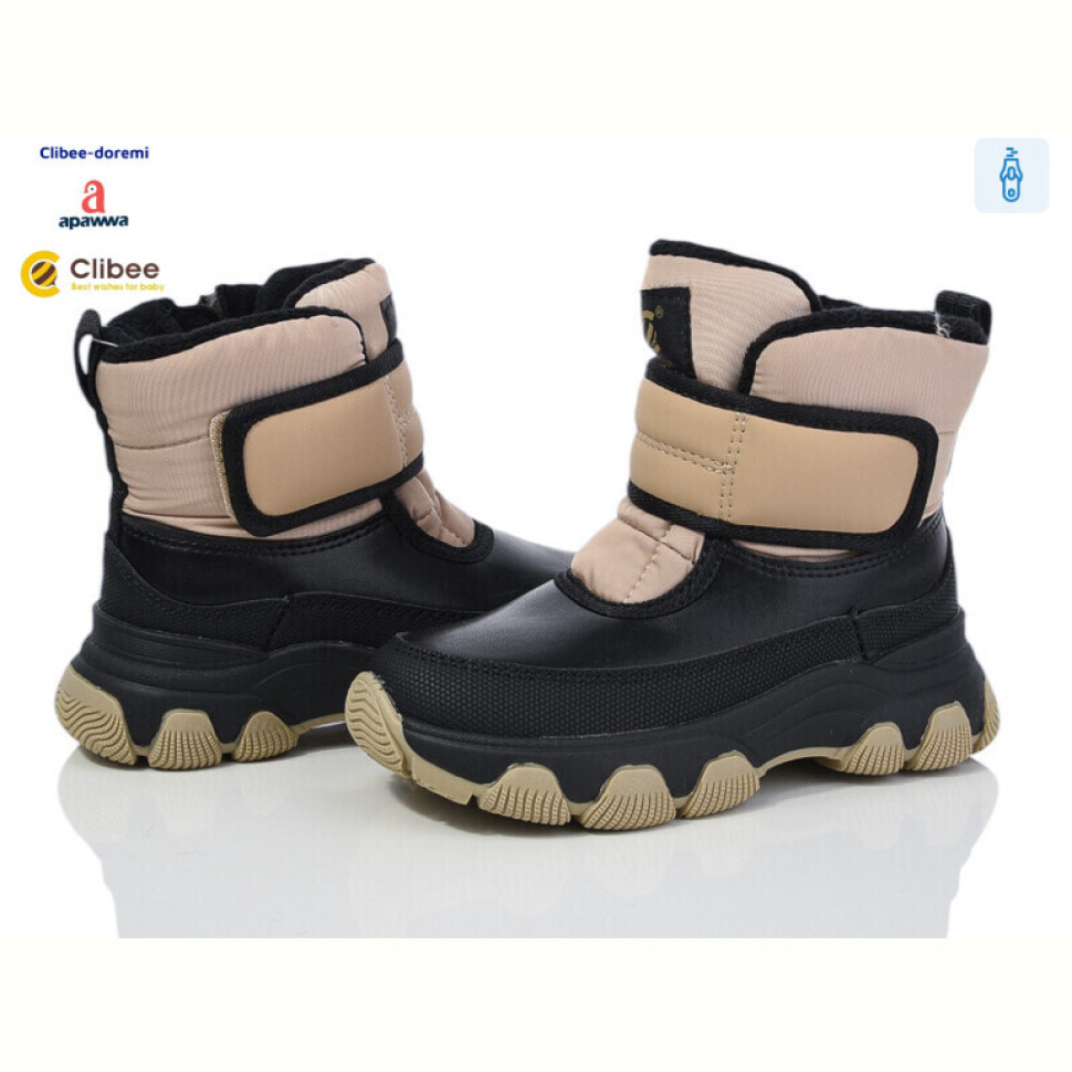 Дутики Clibee-Doremi HB555 khaki