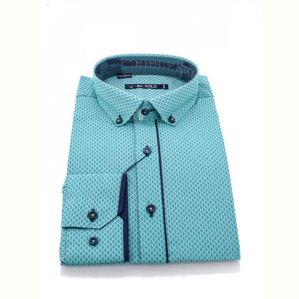Рубашка Enrico 2377 l.green