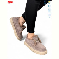 Тапки ARTO 181 кофе з. хутро