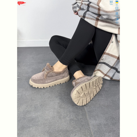 Тапки ARTO 181 кофе з. хутро