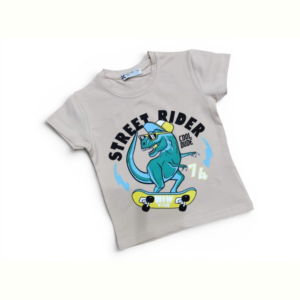 Футболка Kids-modnik 2604 бежевий