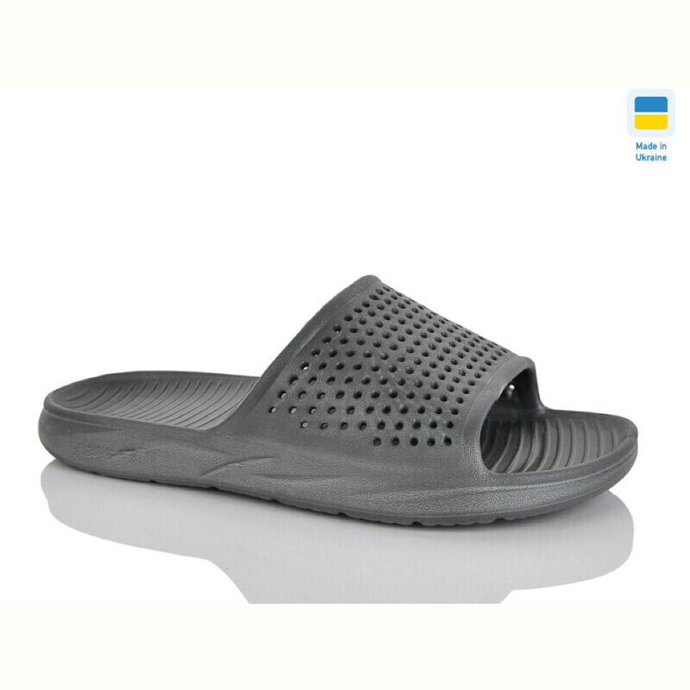 Шлепки Lot Shoes N409 сірий