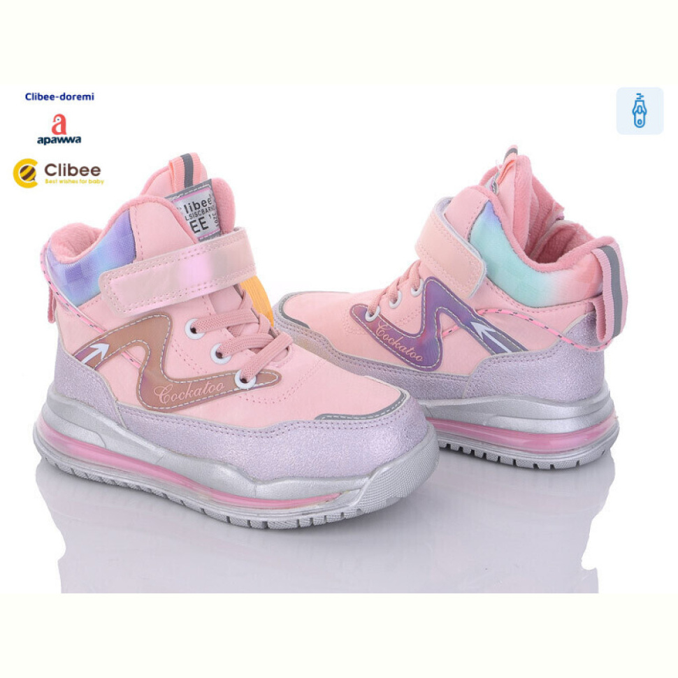 Ботинки Clibee-Doremi P804 pink