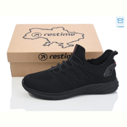 Кроссовки Restime AML25968 black