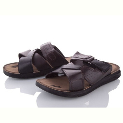 Шлепки DeMur MKB6118 black-brown