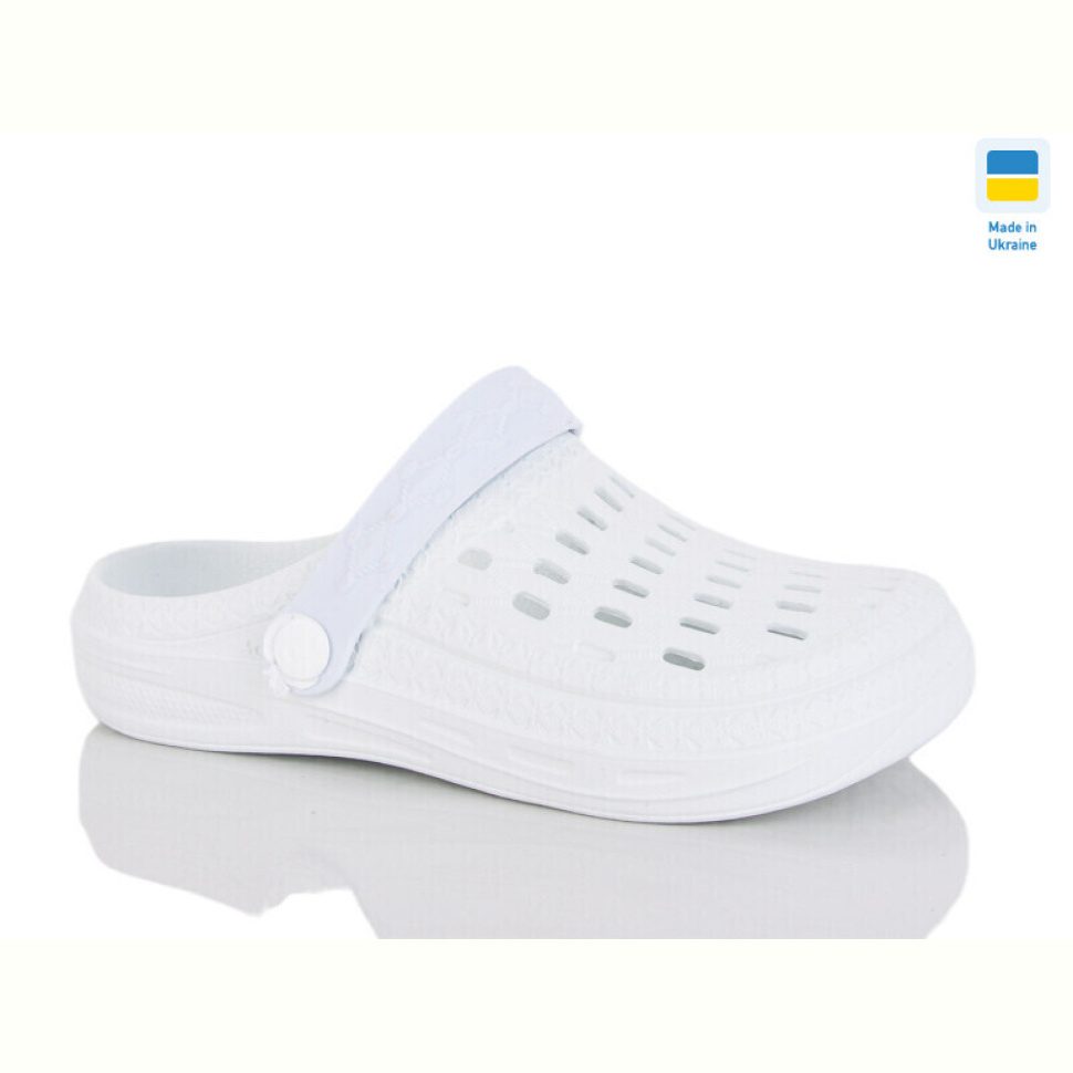 Кроксы DeMur DS62 білий