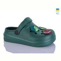 Кроксы Lot Shoes N312-1 зелений