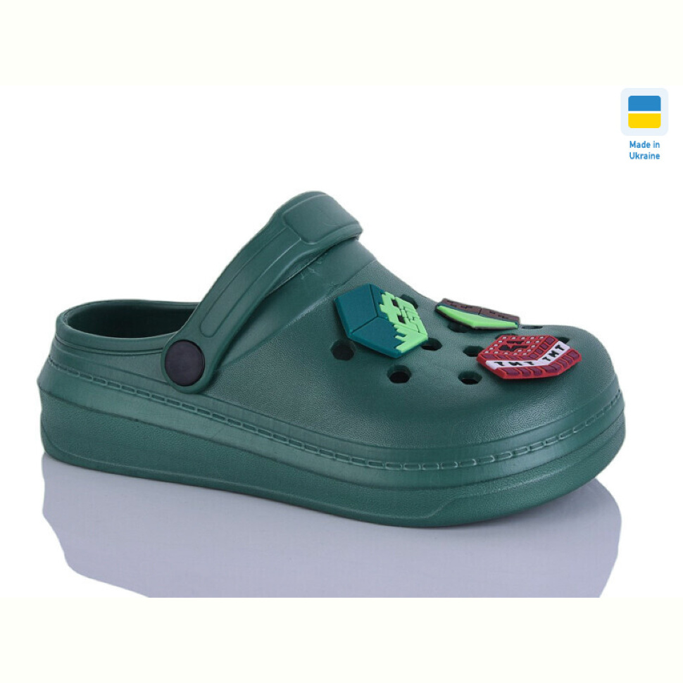 Кроксы Lot Shoes N312-1 зелений