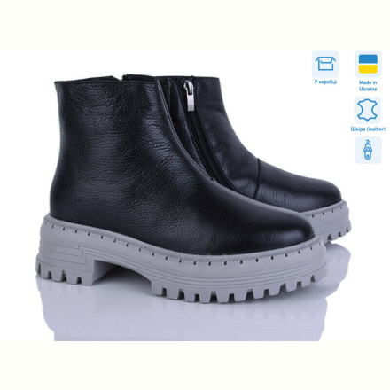 Ботинки Мрія 0263 чорний к.
